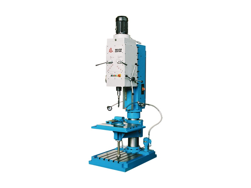 Drilling Machine With Gearbox